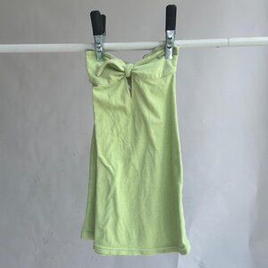 Urban Outfitters Terry Cloth Tie-Front Swim Cover Up